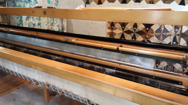 36 and 45 schacht standard floor loom — Weaver House