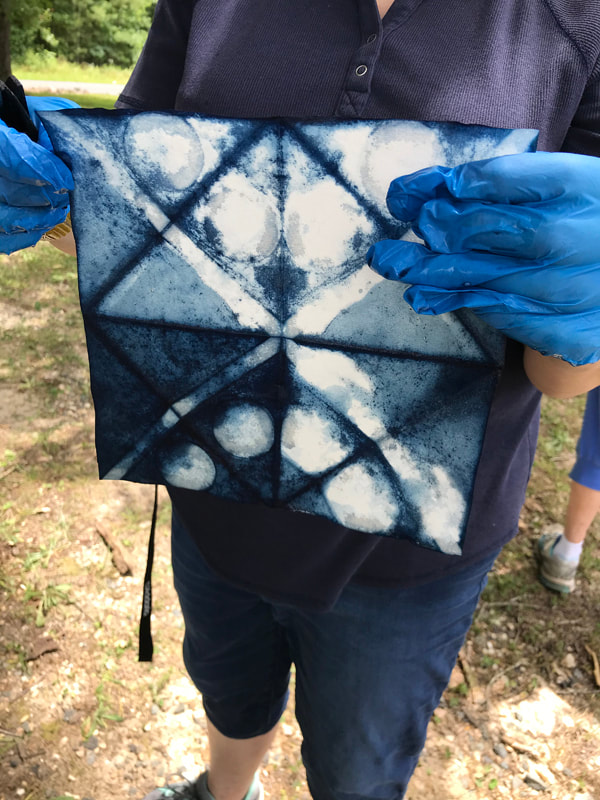Shibori in the Shade