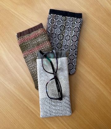New date! Sewing with Handwovens – Glasses Case with Marcia Toms. Registration is now open!