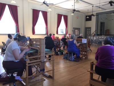 A Color and Weave Effects Workshop with Tom Knisely, April 2018