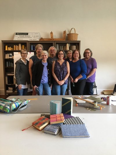 September 2018 – Jackie Heller’s Journal Making Class at TFAC