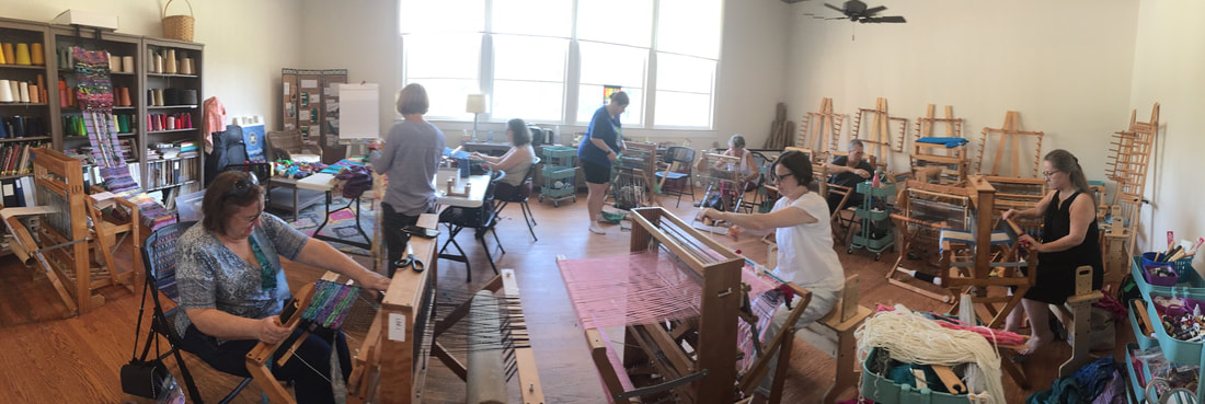 July 2019: Dawn Hummer’s Sakiori! Silk and Batik as Wearable or Functional Art