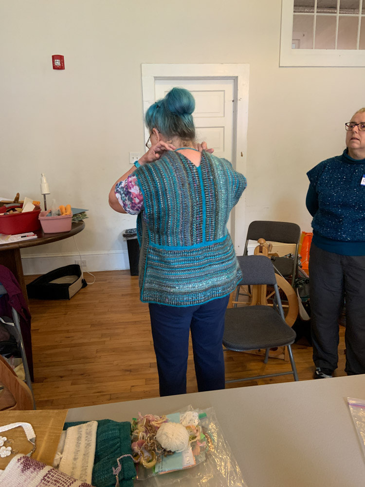 October 2019 – Spin to Weave, Add the Fancy, Delete the Fear: A Workshop with Patsy Zawistoski