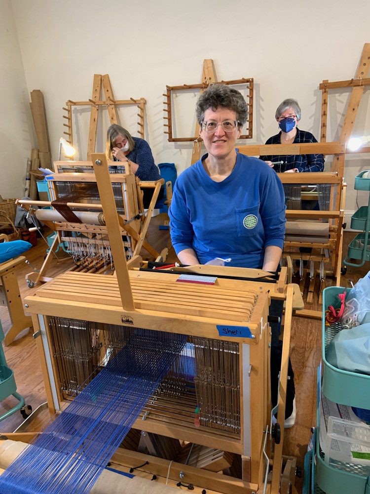 January 2023 – Pattie Lamb’s Weaving 101 class