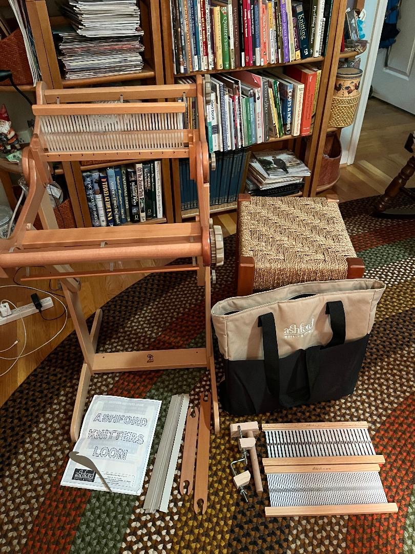 Protected: Ashford Knitters 12-in Rigid Heddle Loom and Stand