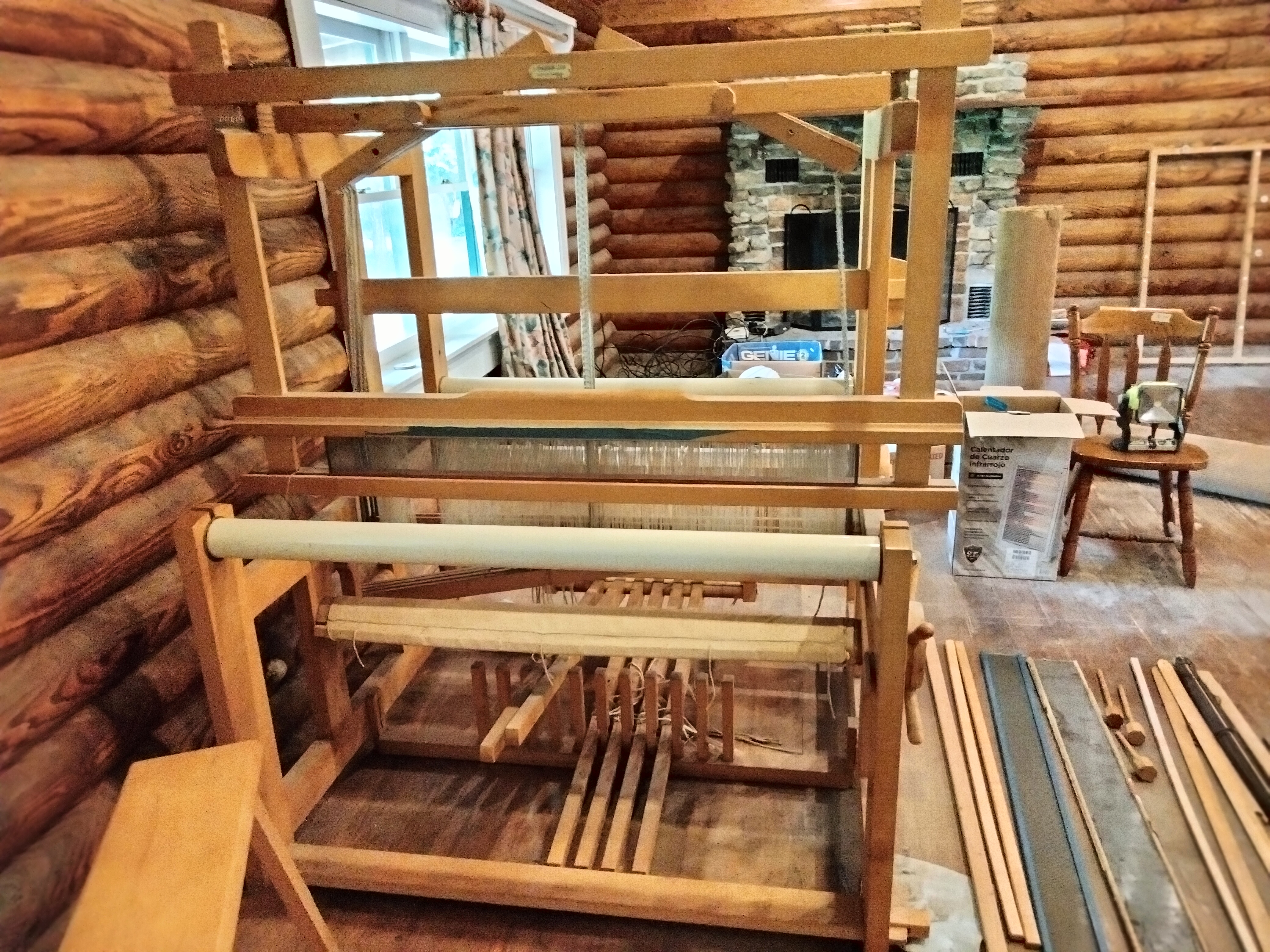 Vintage Large Cranbrook Countermarche Floor Loom